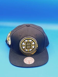 MITCHELL & NESS Boston Bruins Cap Big Face 50th Anniversary Patch Mütze Snapback - Bild 1 von 7