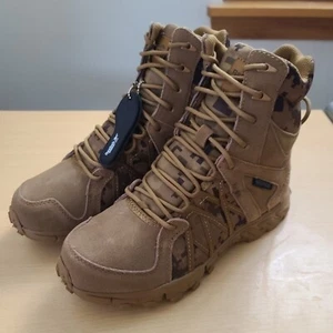 Reebok Mens Trailgrip 8" Side-ZIp Waterproof Tatical Boots Size 7M RB3435 - New! - Picture 1 of 12