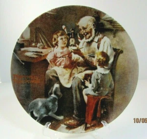 Knowles Norman Rockwell #773C First Limited Edition The Toy Maker Plate  773C - Picture 1 of 9