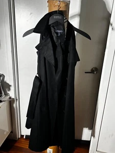 BURBERRY LONDON Judy Dress Button Down black size 6 USA - Picture 1 of 8