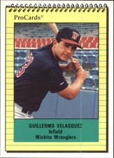 1991 Wichita Wranglers ProCards #2607 Guillermo Valasquez