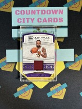 2019 Panini Crown Royale Lebron James Knights Of The Round Table GAME WORN PATCH