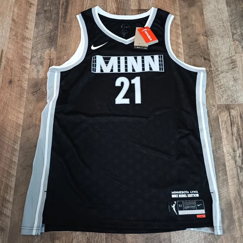 Nike Minnesota Lynx Kayla McBride #21 Jersey Women XL  Black WNBA Rebel Edition Cover