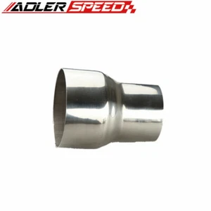ADLERSPEED 3" To 3.75" inch OD Exhaust Reducer Connector Pipe Stainless Steel - Foto 1 di 5