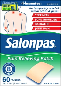 Pain Relieving Patch for Back, Neck, Shoulder, Knee Pain and Muscle Soreness - 8 - Picture 1 of 12