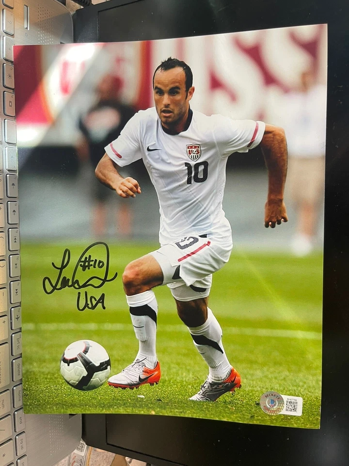 兰登·多诺万亲笔签名签名美国足球传奇 8 x 10 照片贝克特·巴斯 D2 — 第 1/1 张图片