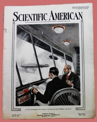 SCIENTIFIC AMERICAN MAGAZINE 19 APRIL 1919 SCIENCE TECHNOLOGY NEWS STORIES - Image 1 of 4