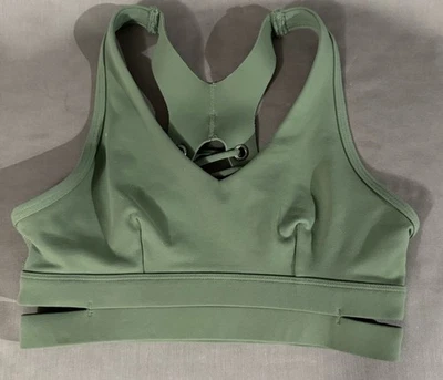 Sujetador deportivo Lorna Jane verde oliva militar XS extra pequeño para mujer’s Foto 1 de 3