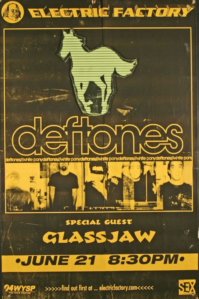 Deftones Poster Band Concert Poster Print Pick 11x17 +FREE EXTRA POSTER - Image 1 of 1