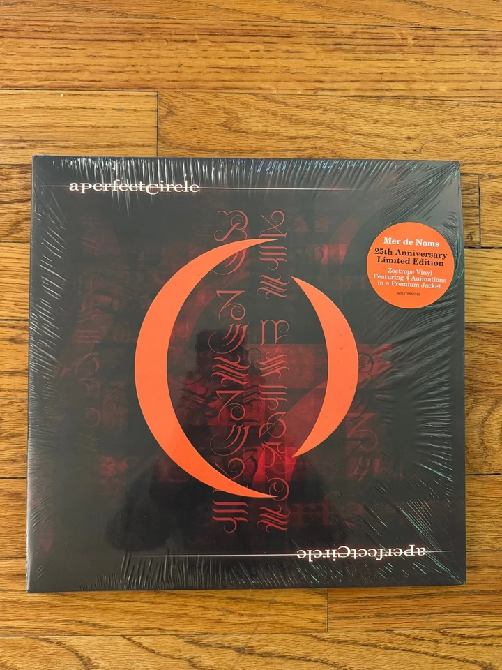 A Perfect Circle ~ MER DE NOMS, 2xLP Zoetrope Vinyl - Limited 25th Anniversary - Image 1 of 4