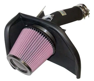 K&N Performance Air Intake Kit TYPHOON Black Fits Subaru LEGACY GT H4 2.5L 05-09 - Picture 1 of 9
