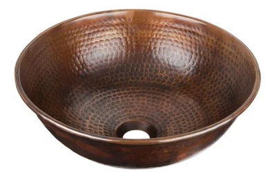 Thompson Traders P-23-1223 Renovations 14" Drop In / Vessel - Copper - Image 1 of 4