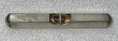 Starrett Pocket Level 135 Nickel-Plated Finish 3-1/2" Machinist USA Hexagon Tool - Image 1 of 4