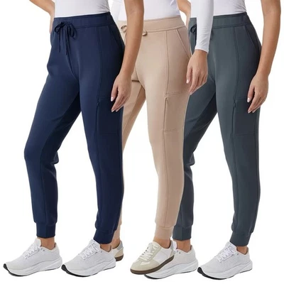 32 Degrees Women's Sueded Tech Jogger In 3 Colours and In 4 Sizes New