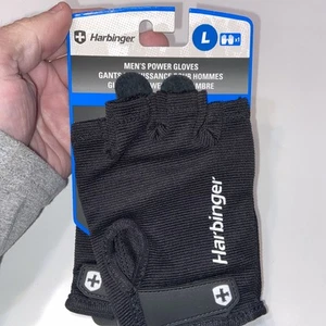 Harbinger Power Strength Fitness Weight Lifting Gloves Size Large 14612 - Imagen 1 de 13