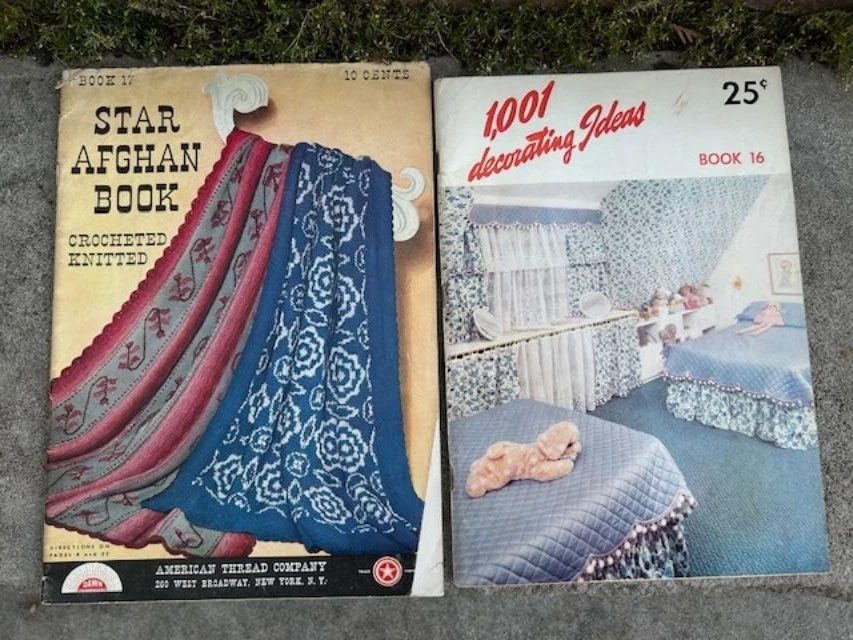 Lote de 2 libros vintage, LIBRO ESTRELLA AFGANA y 1001 ideas de decoración Foto 1 de 1