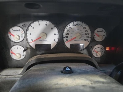 2004-2005 DODGE 1500 2500 3500 Speedometer cluster MPH W/Power Locks Gas Engine - Image 1 of 4