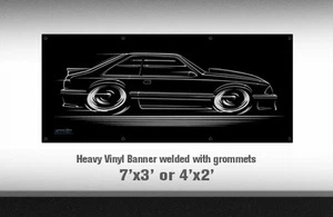 Big Banner Fox Body Mustang GT 5.0 Ford 1987 1988 1989 1990 1991 1992 1993 302 - Bild 1 von 24