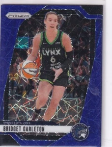 2024 WNBA Prizm Panini Basketball No. 138 Bridget Carleton Blue Laser Prizm - Bild 1 von 2