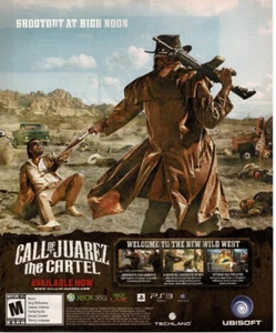 2011 Call Of Juarez The Cartel Video Game Vintage Print Ad - Picture 1 of 1