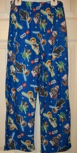 Lego Star Wars Yoda Blue Sleep Lounge Pajama Pants Boys Size 4 / 5 NWT - Picture 1 of 1