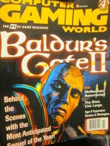 Computer Gaming World November 2000 Magazine #196-Baldur's Gate II/Star Wars Sta - Picture 1 of 3
