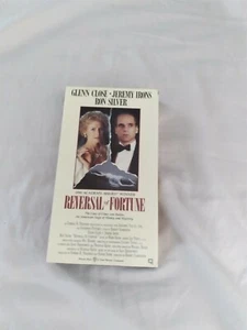 Reversal of Fortune (VHS, 1990) Glenn Close Jeremy Irons Ron Silver - Tested - Picture 1 of 2