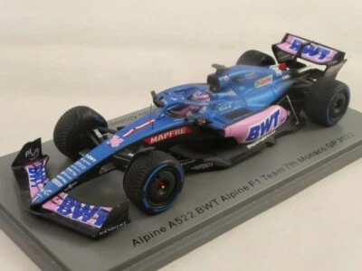 Spark Alpine A522 Renault #14 Fernando Alonso Monaco GP 2022 1/43 S8520 - Immagine 1 di 3