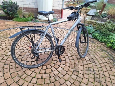 Treckingrad Winora - Paris  , 26er Räder, 27 Gänge, Gabel und Sattelfederung  - Bild 1 von 3