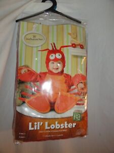 Kids Lil Lobster Halloween Costume Size 12-18 months