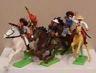 Britains Dsg Mexican Bandits Mounted X 5 Very Nice! (argentinian Remould Riders)