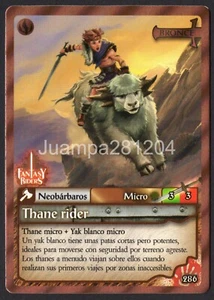 THANE RIDER #286 CROMO FANTASY RIDERS 3 EL RESURGIR DE LOS DRAGONES 2021 PANINI - Picture 1 of 2