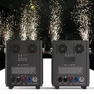 700W Cold Spark Machine DMX Firework Machine Wireless Remote Control For Wedding - Picture 1 of 22