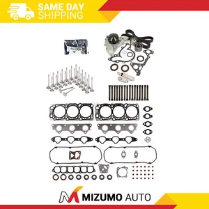 Head Gasket Set Valves Timing Belt Kit Fit 97-04 Mitsubishi 3.5L SOHC 6G74 - Picture 1 of 12