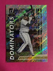 ๐ถ Josh Bell 2020 Panini Donruss Dominators Rapture #D-12 Pittsburgh Pirates - Picture 1 of 2