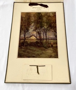 Vintage 1940 Gerlach-Barklow Salesman Sample Advertising Calendar - Picture 1 of 12