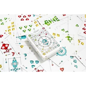Colorful Robot Themed Playing Cards - Poker Sized - Sealed - Picture 1 of 8