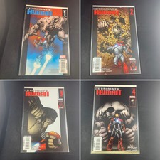 (Lot Of 4) Ultimate Human No. 1, 2, 3, 4 Marvel Comics March 2008