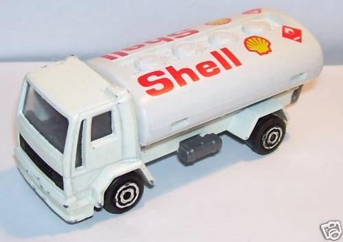 Majorette Ford Tanker Tank Shell White 1/100 Ho Foto 1 de 1
