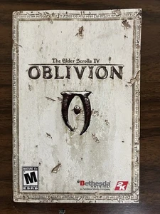 Oblivion GOTY Elder Scrolls IV PC Handbuch nur 2007 ohne Spiel oder Hülle - Bild 1 von 3