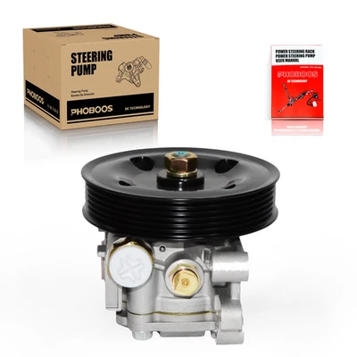 Power Steering Pump with Pulley For Mazda CX-7 L4 2.3L 2.5L 2007-2012 215497 - Image 1 of 4