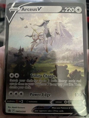 Arceus V SWSH204 SWSH: Sword & Shield Promo Cards Holo - Image 1 of 2