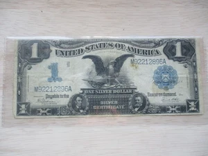 1899 $1 "Black Eagle" silver certificate - One Dollar - United States of America - Picture 1 of 2