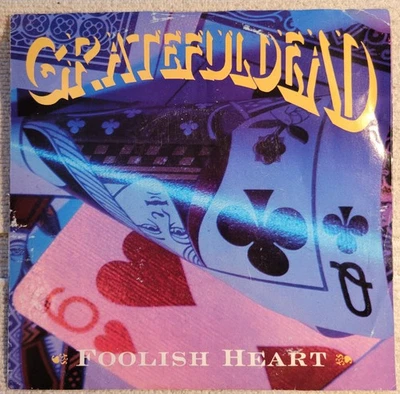 Grateful Dead "Foolish Heart / We Can Run" strong VG+ / strong VG Foto 1 de 4