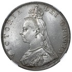 GREAT BRITAIN Double Florin 1887 NGC MS63 
