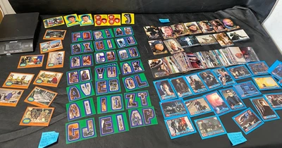 Star Wars Trading Cards Stickers Terminator Salvation T2 Superman II card lot - Image 1 of 4