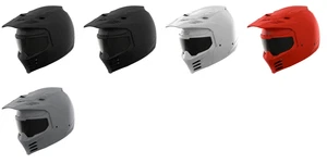 Icon Elsinore Monotype Helmets Black White Red Gray XS-3X - Picture 1 of 6