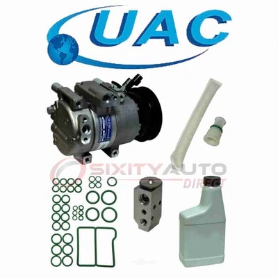 UAC AC Compressor & Component Kit for 2007-2009 Kia Spectra - Heating Air eo Foto 1 de 4