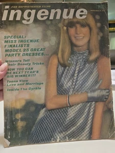 Vintage HTF November 1966 INGENUE Magazine for Sophisticated Teens Fashion - Picture 1 of 24