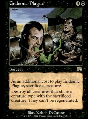 Onslaught #142 Endemic Plague - Image 1 of 2